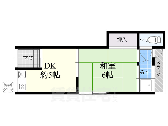 前田コーポの間取り