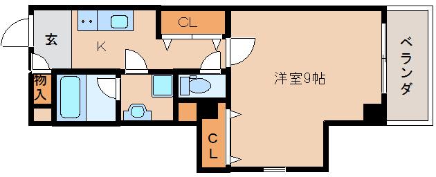 グラディオ新大宮の間取り