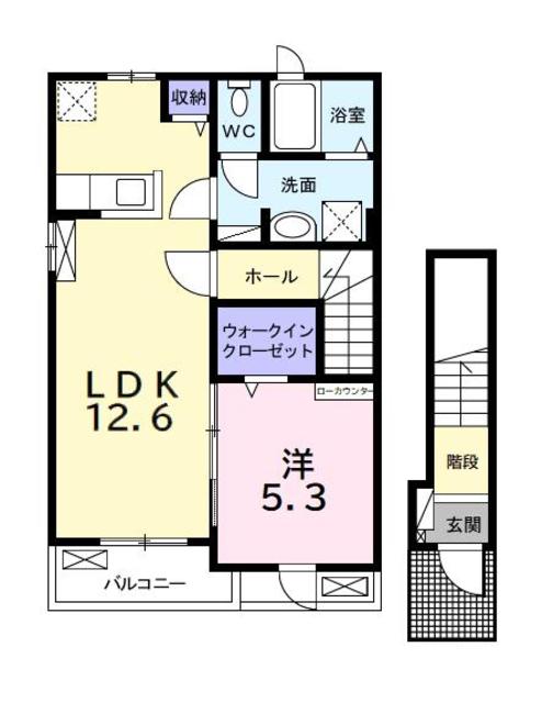 ヒカルサ市原姉ヶ崎ノースの間取り