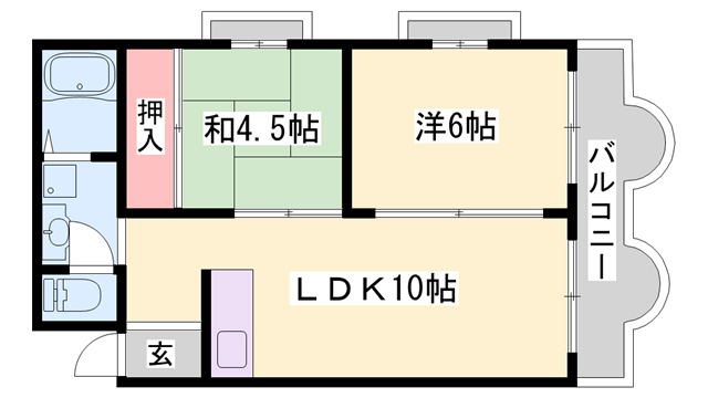 メゾン手柄の間取り