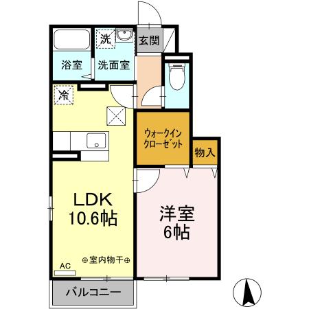 盛岡市東見前8地割築17年の間取り