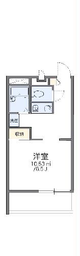 レオパレスりんどうの間取り