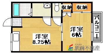 メゾン若宮の間取り