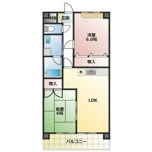 碧南市石橋町のマンションの間取り