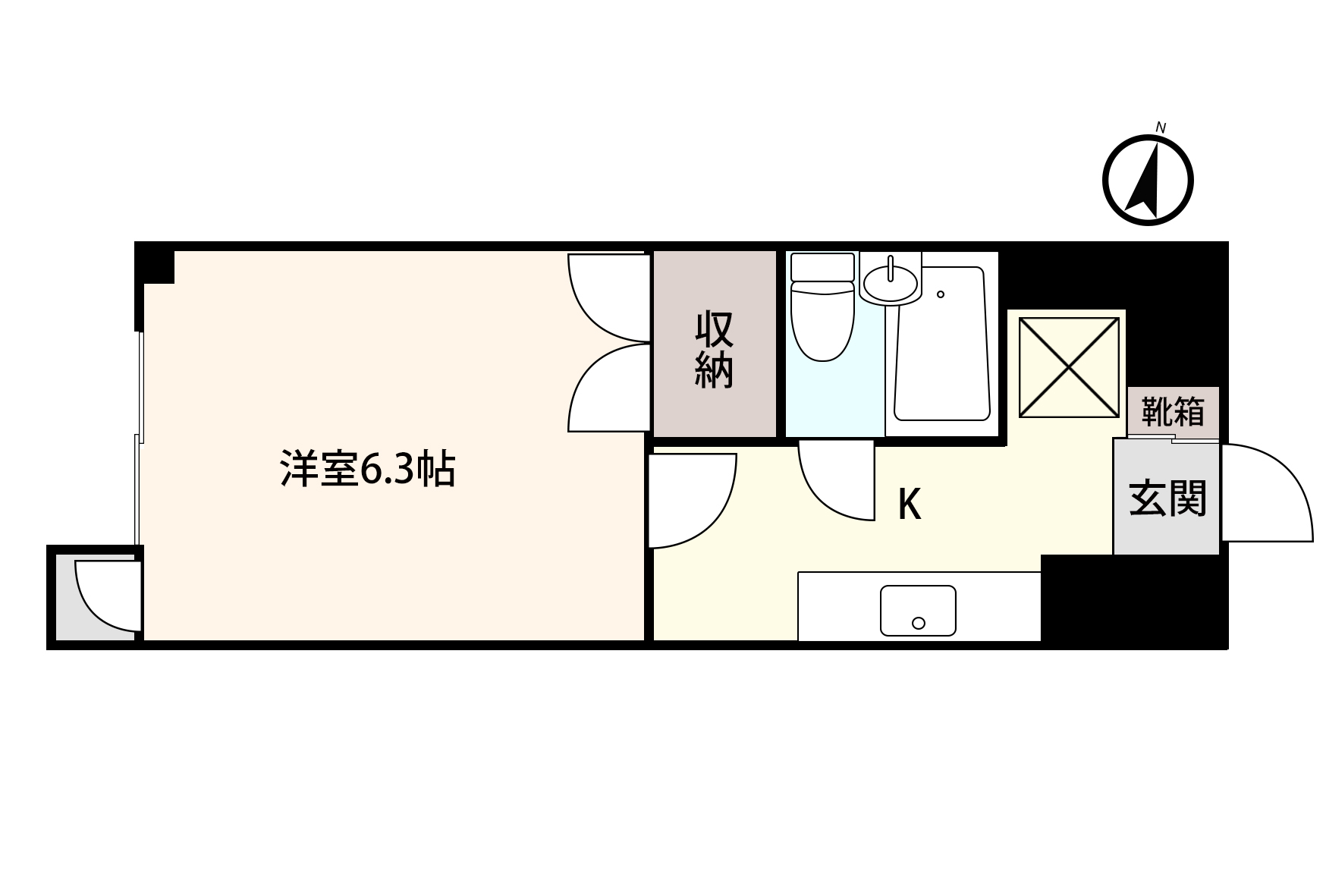 アシスト第3富山マンションの間取り