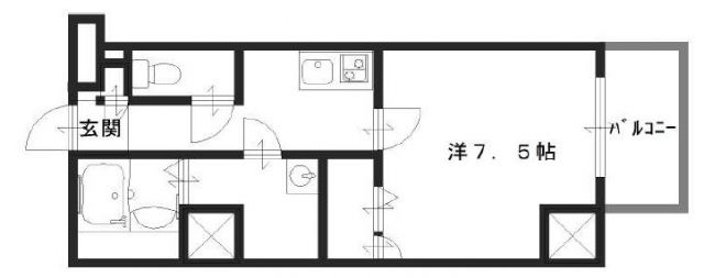 レジデンスM姫路の間取り