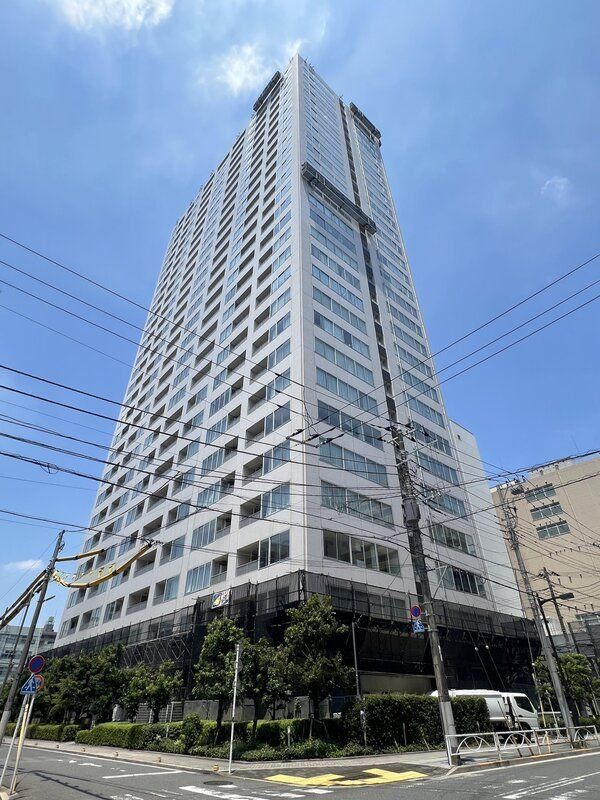 墨田区江東橋のマンションの建物外観