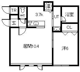 カーサクオーレの間取り