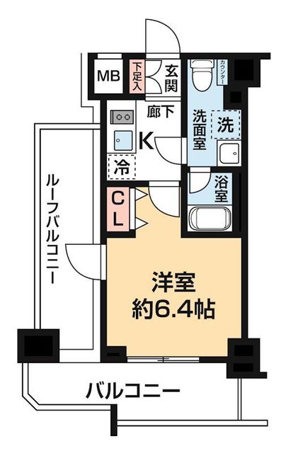 ガレリアレジデンス石川町の間取り