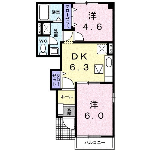 ロイヤルシャトーの間取り