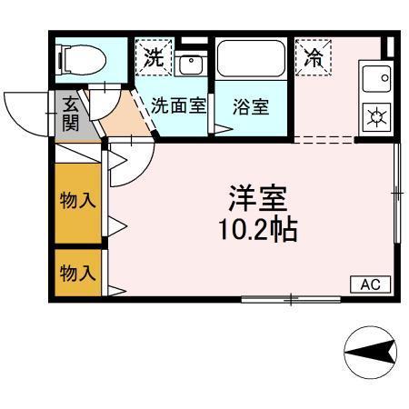 ウィルモア八柳の間取り