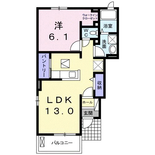 八重櫻Ｄの間取り