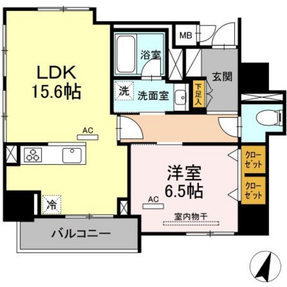 【ＳｕｎＲｅｓｉｄｅｎｃｅ泊の間取り】