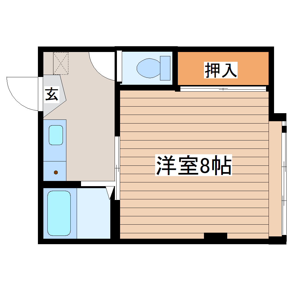 ホワイトファミール子平町の間取り