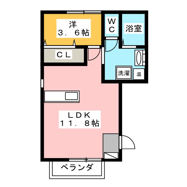 サンフレンズ舞坂IIＣ棟の間取り