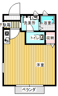 ベルクフェルトの間取り