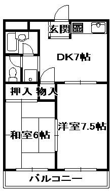 ゆりファーストの間取り