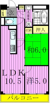 ＪＴＡ綾瀬の間取り