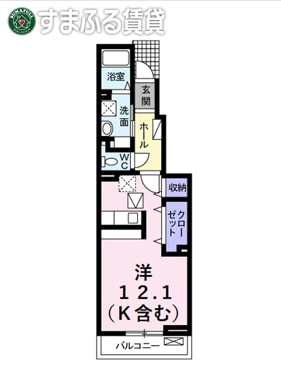 フリシュＭの間取り