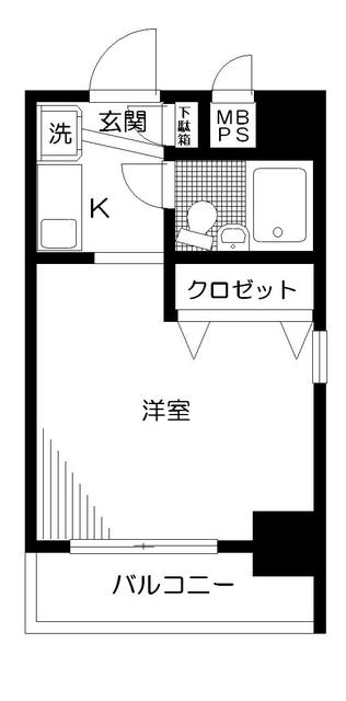 日神パレステージ御徒町の間取り