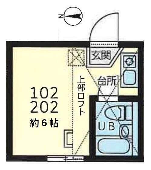 ユナイトアークス白楽の間取り