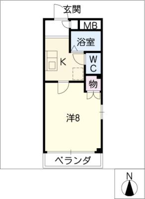 エトワール・Ｋの間取り