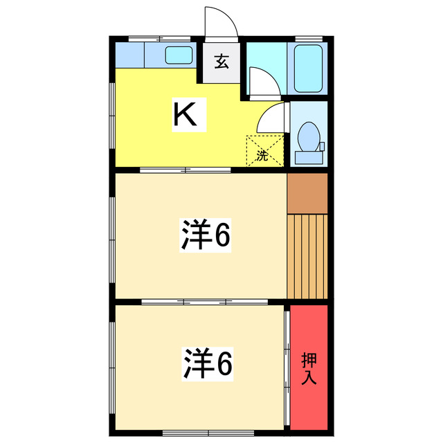 メゾン水道町の間取り