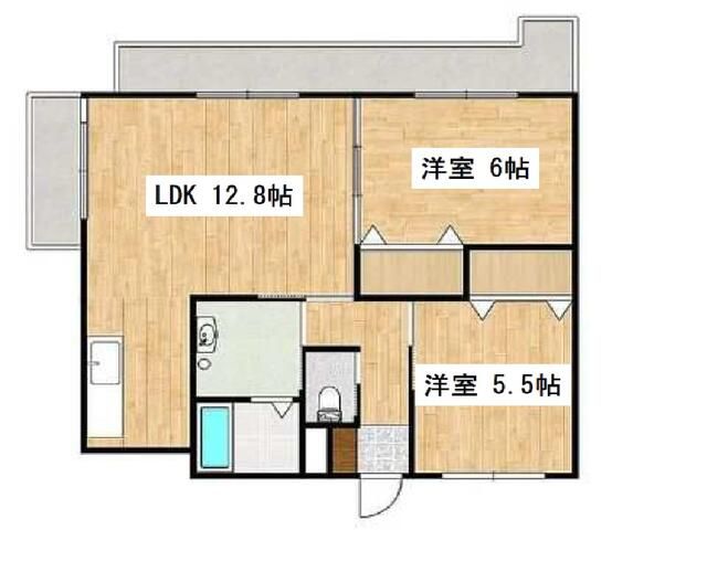 ビューテラス徳王_間取り_0