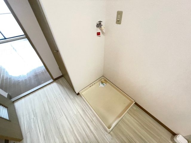 その他　洗濯機置き場があります。