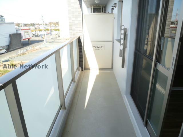 バルコニー　他の号室の写真です