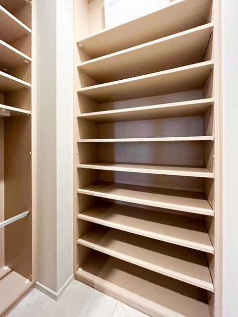 収納　シューズインクローゼット（２０２４年６月撮影）