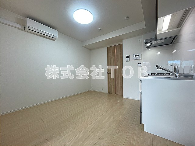 居室・リビング　DK6.6帖※クリーニング中の撮影※