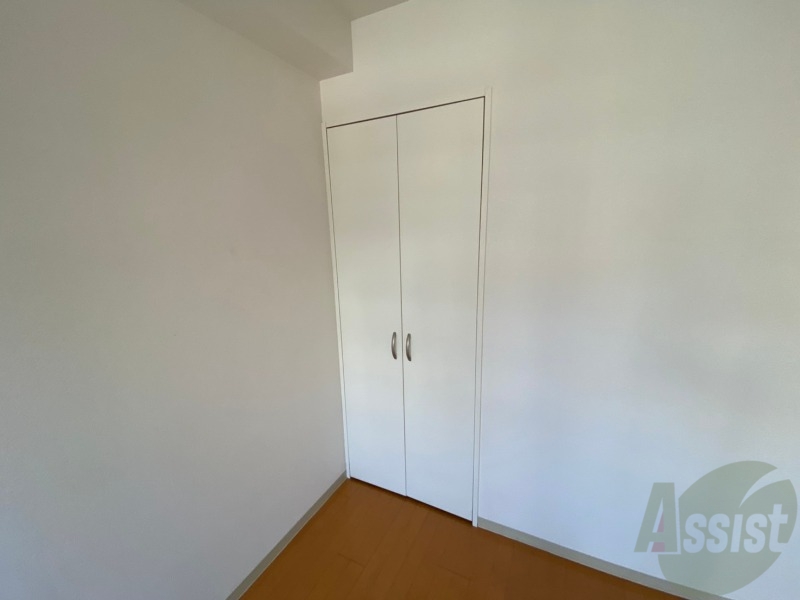 収納　寝室の収納です。部屋がすっきり片付きます。