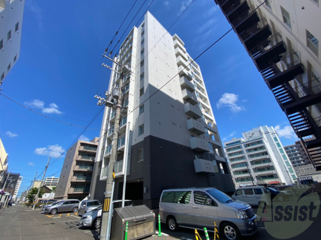 建物外観　札幌市中央区北５条西「レジディア桑園」