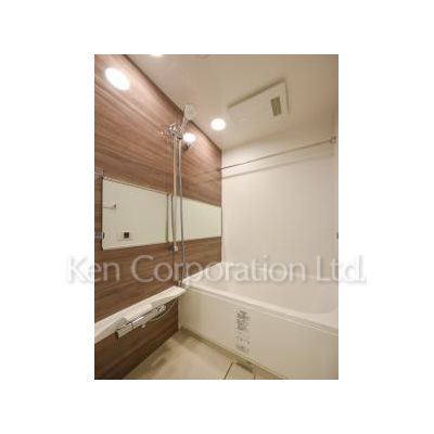 バス・シャワールーム　同タイプ5階のお部屋を撮影。仕様が異なることがあります。