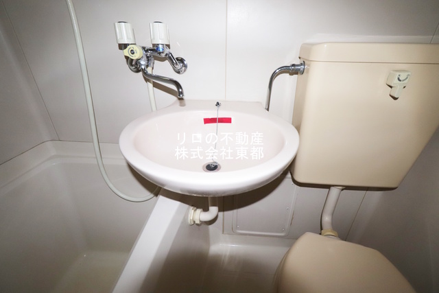 洗面設備　洗面ボウルと鏡もございます☆