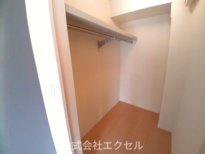 収納　ウォークインクローゼットです。