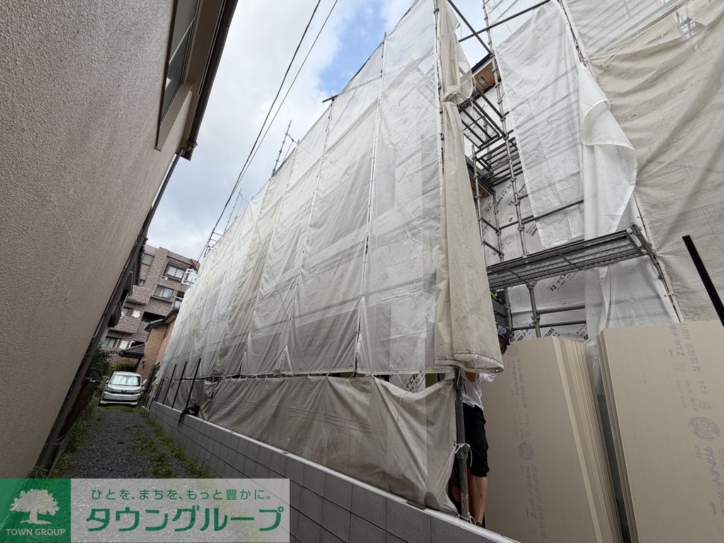 バルコニー　駐車場