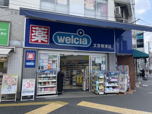 ドラックストア　ウエルシア文京根津店（ドラッグストア）まで118m
