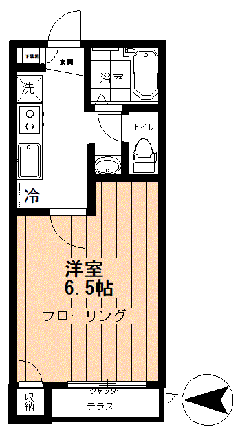 プランドールの間取り写真