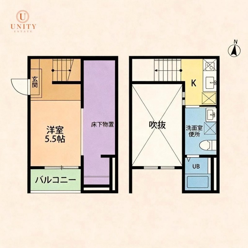VIVA米野IIの間取り写真