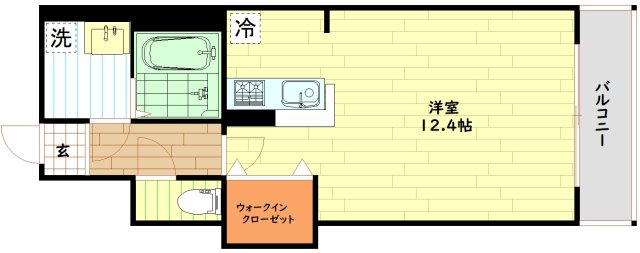studio-lの間取り写真