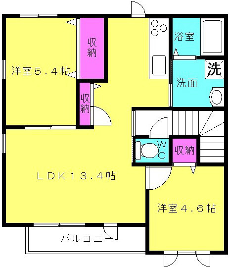 シャーメゾンアメニティの間取り写真