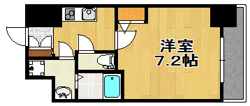 アークグラン大阪WESTの間取り写真