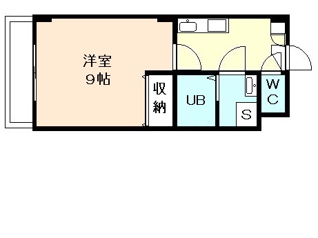 シャンブールの間取り