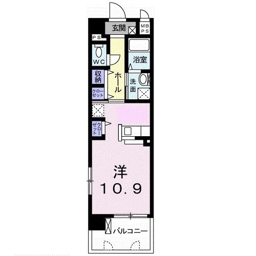 Ｓｏｌ　Ｌｅｖａｎｔｅ　国府の間取り