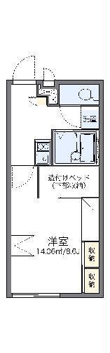 レオパレス壽Ｂの間取り