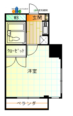 【メルベーユ友井の間取り】