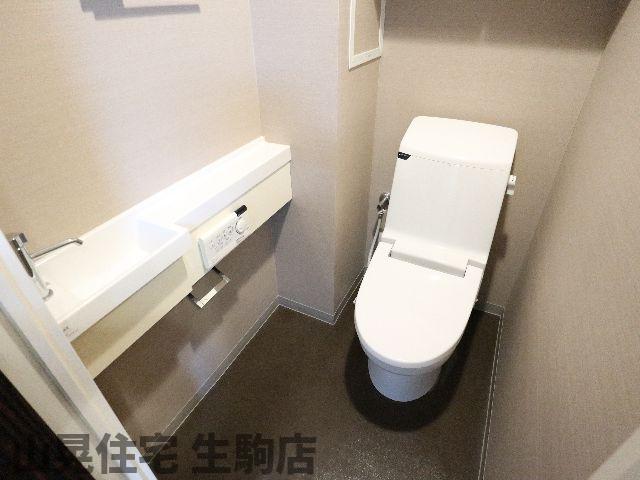 【生駒市辻町のマンションのトイレ】