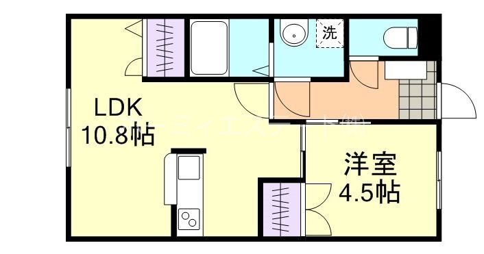 ロイヤル藤Iの間取り